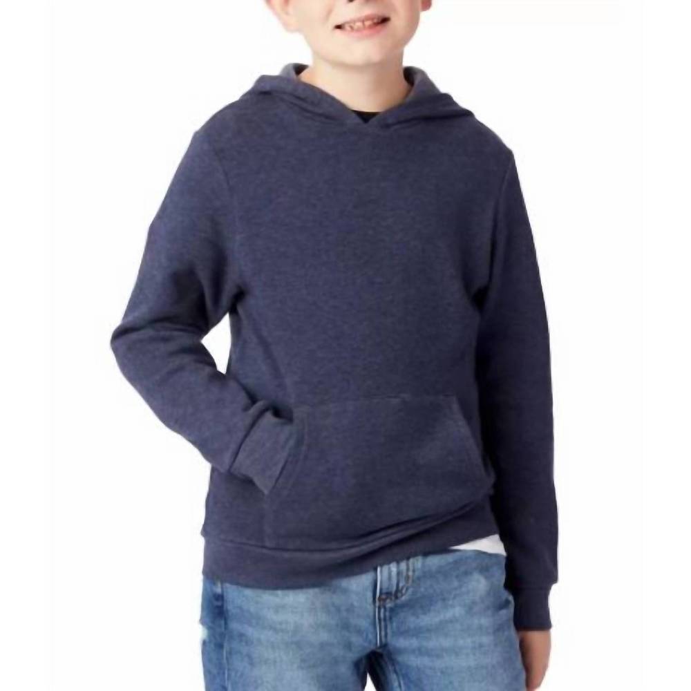 NEW ALTERNATIVE youth's pull over hoodie in navy